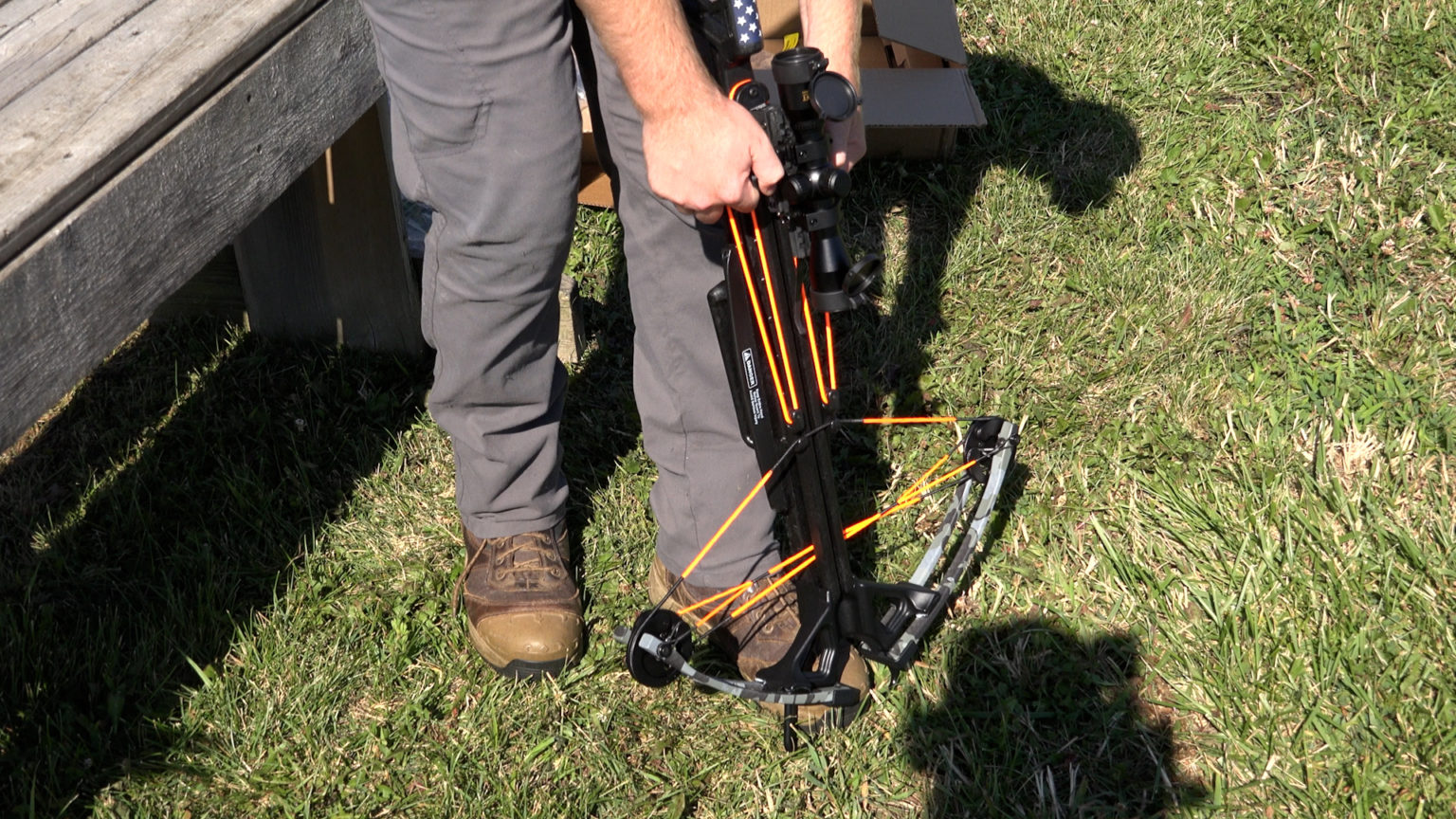 How To Cock A Crossbow With a Rope Cocking Device