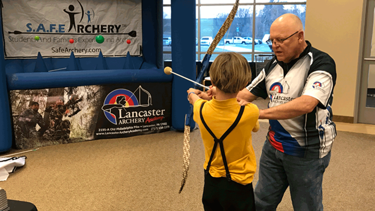 lancaster archery range for kids