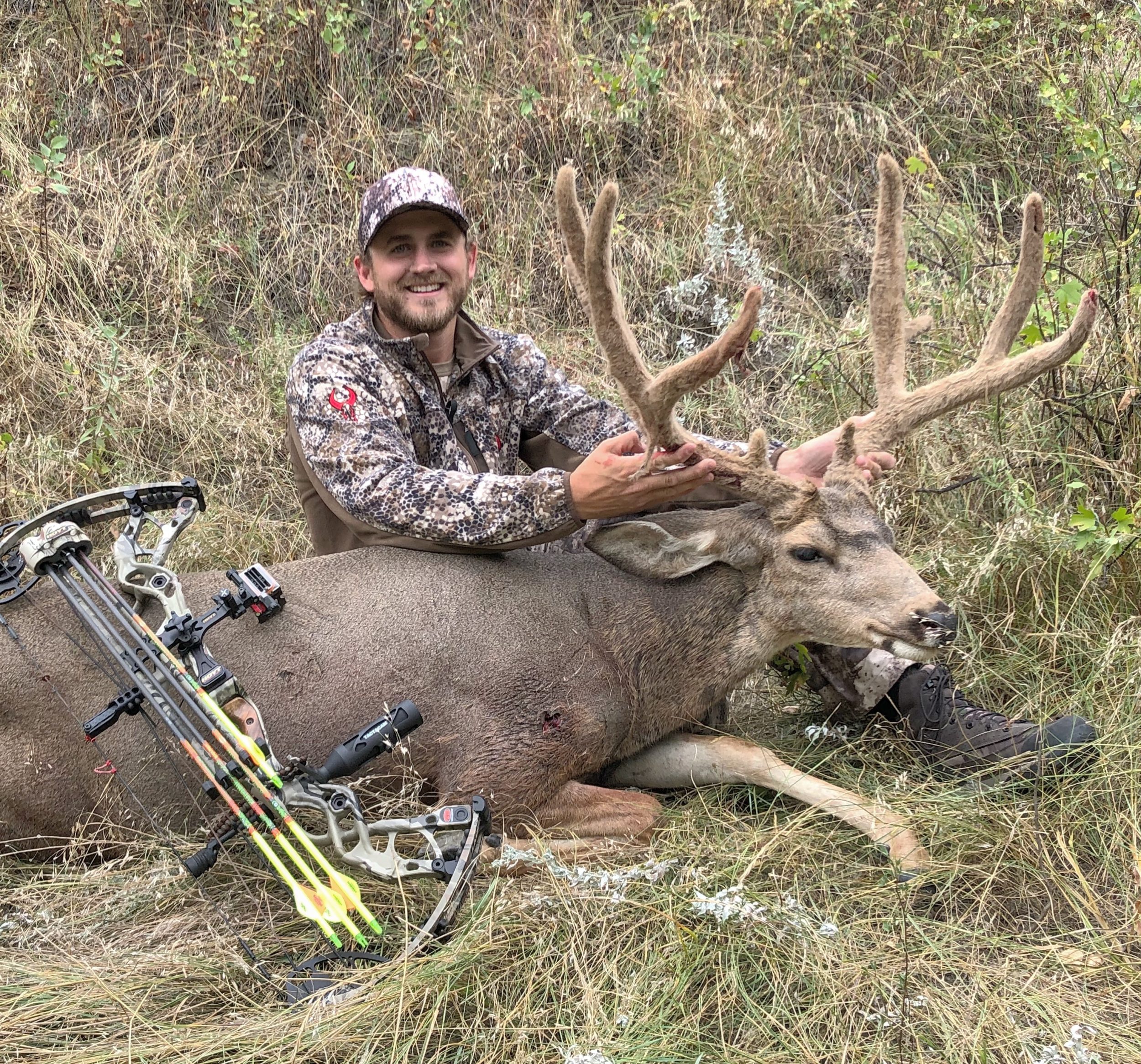 172” Mule Deer in South Dakota by Mitch Patterson