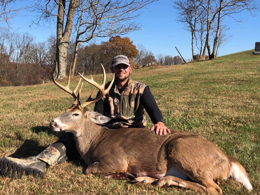 140" Whitetail deer in Ohio public land by Ryan Jordan