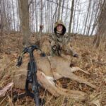 130 Lbs Trophy Doe In Ohio By Kavian Hively Age 11 (hunter)son Of Lance Walter(proud Dad)