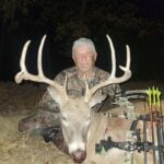 N/a Whitetail Deer In Girard, Kansas By Carl Vitanza