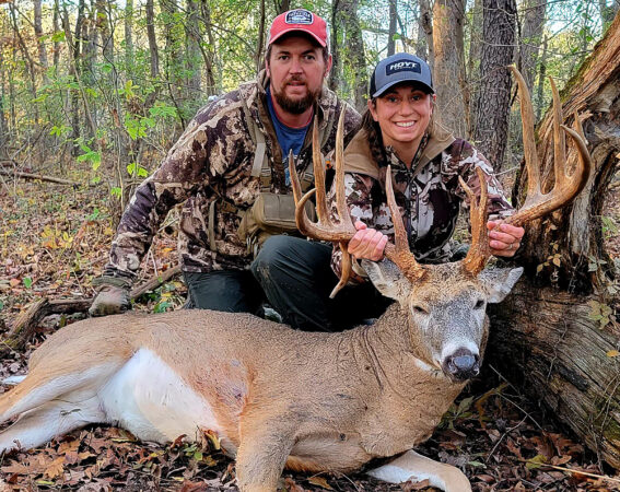 Wife Arrows Big Wisconsin Buck After Couple’s 6 Year Hunt