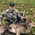 147 1/4 Whitetail Buck In Coshocton Ohio By Aaron Moon