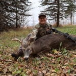 N/a Whitetail Buck In Minnesota By Mike Kangas