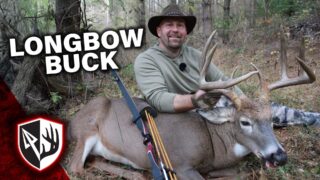 Mature Buck With A Longbow: Mission Accomplished!