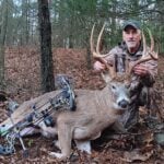 151 1/8 Whitetail Buck In Lone Rock, Wisconsin By Dave Dilley