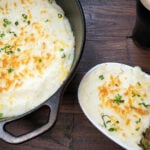 shepherds pie dish on the table