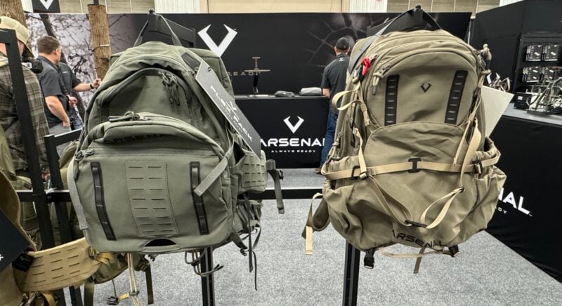 arsenal agile and flex backpacks