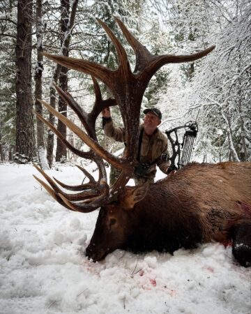 Pending World Record Elk Taken By Bowhunter Casey Brooks